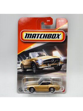 Matchbox 1963 Mercedes-Benz 230 SL Gold 2024 46/125